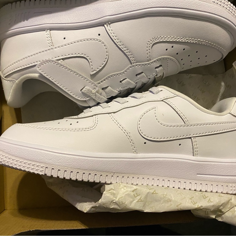 Kids White Nike Air Force One